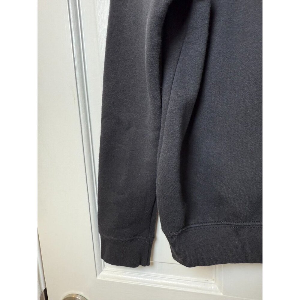 Adidas Youth Pullover Hoodie Black Hoodie Sweatshirt Size S Age 9-10 - Picture 6 of 10